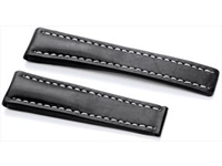 Black Leather Strap for breitling watches
